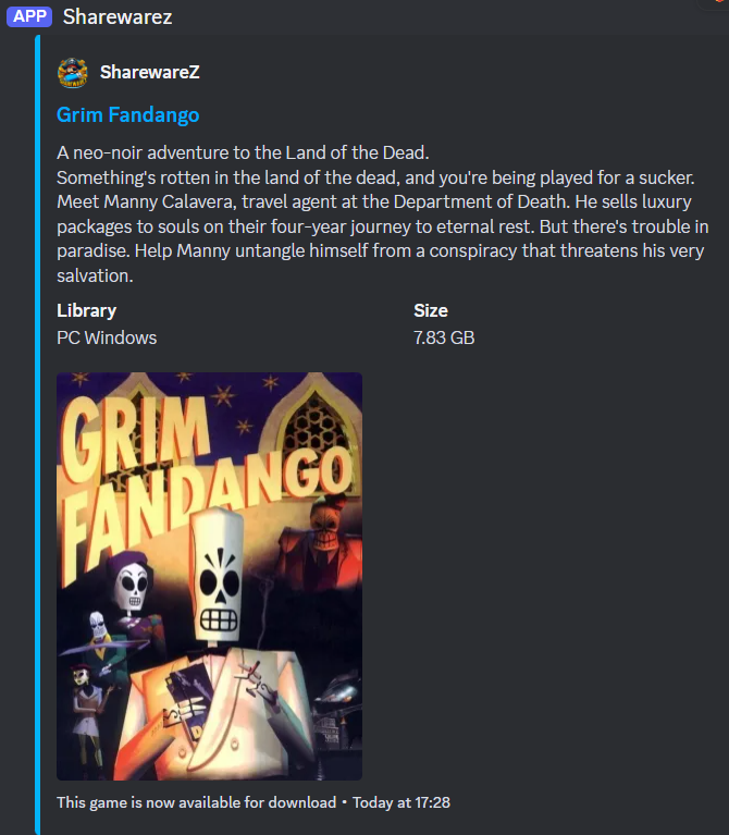 Discord Integration Example
